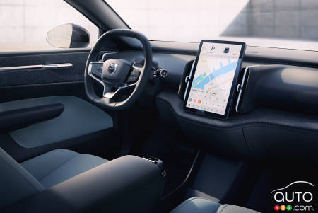 Interior of 2025 Volvo EX30